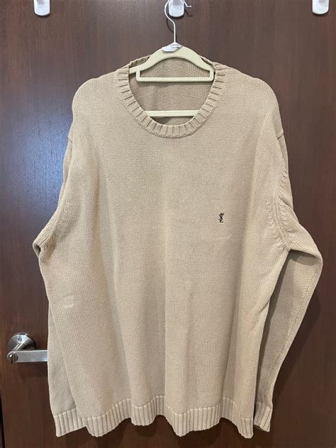 ysl knitted hoodie